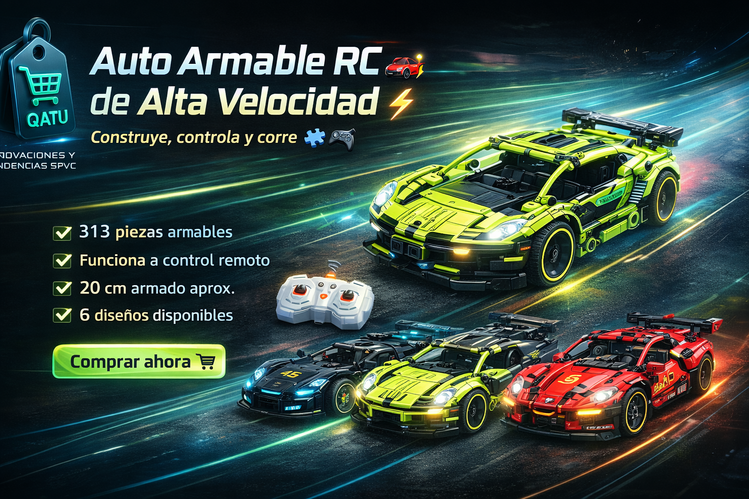 Carro de Lujo Armable