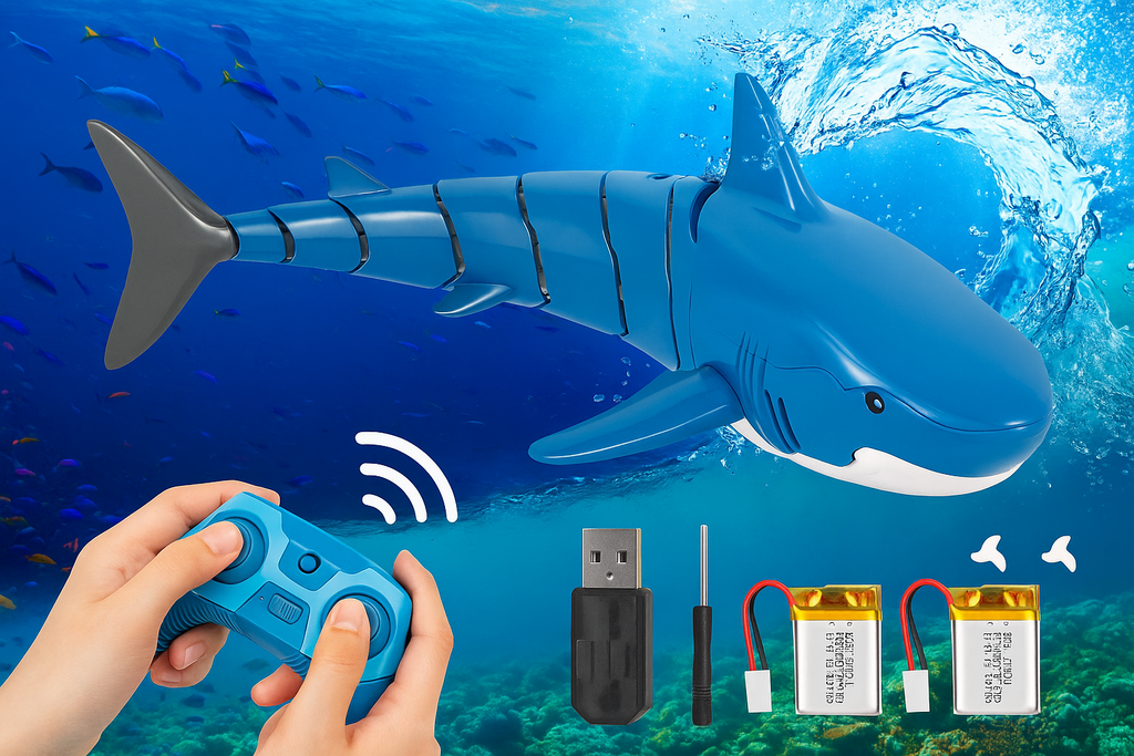 Tiburón a Control Remoto