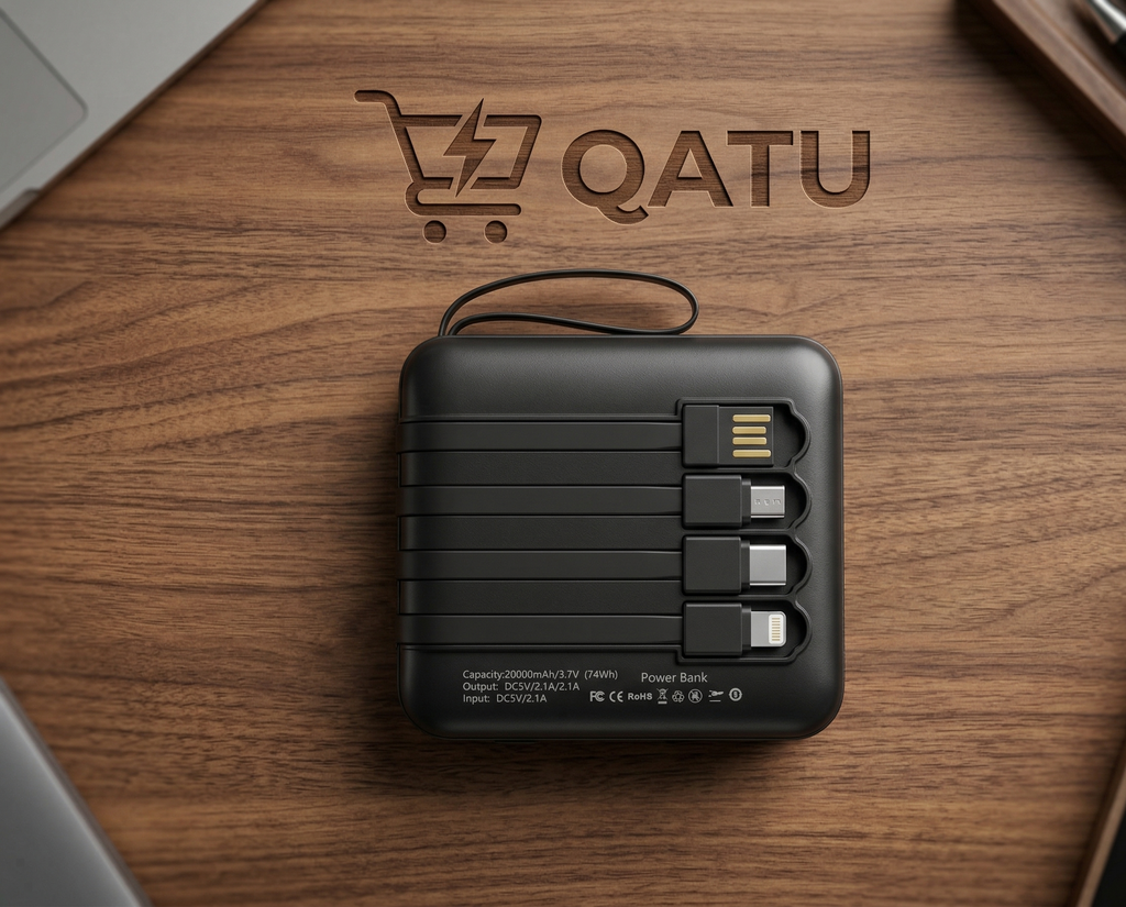 Power Bank Multipuntas de 2000 mAh
