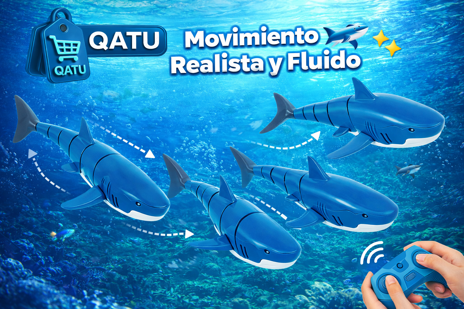 Tiburón a Control Remoto