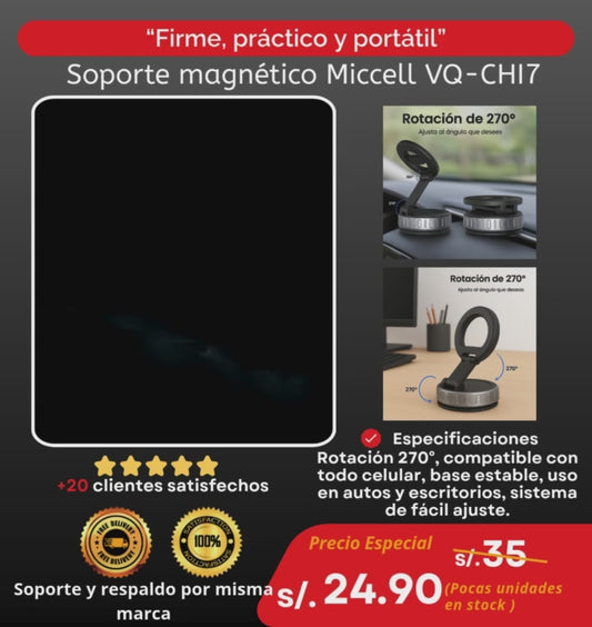 Soporte para celular magnético