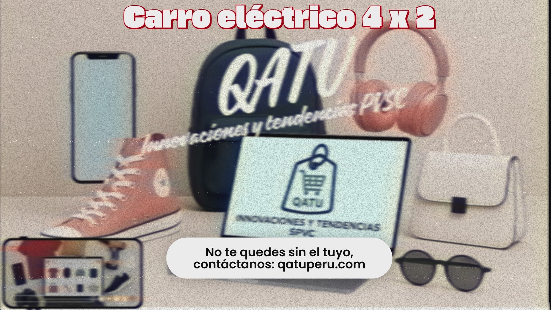 Carro Eléctrico todo terreno 4x2
